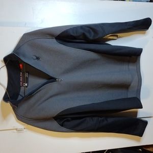 Spyder Outbound 1/4 Zip Pullover Mens Size Large Gray Jacket Sweater